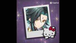 everywhere I go i keep a picture in my wallet °•° #gensinimpact #xiao