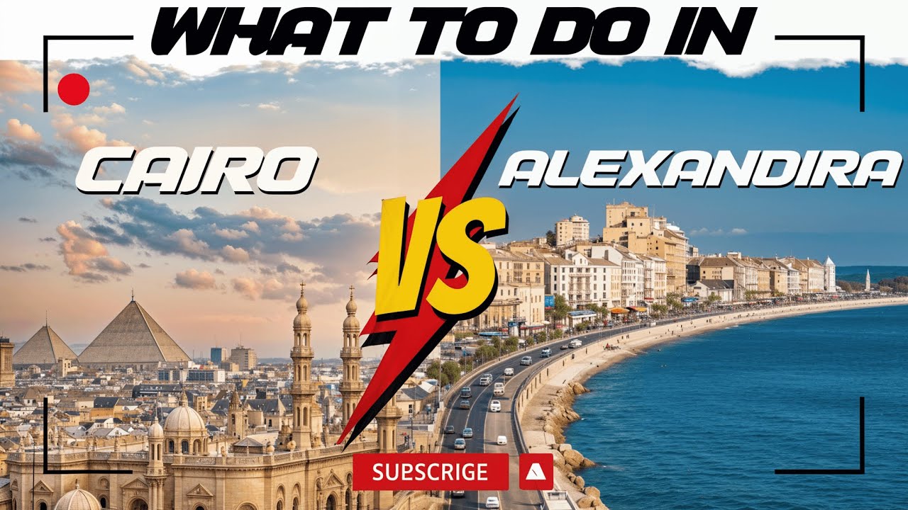 Tour Around Egypt | What to do in Cairo & Alexandria