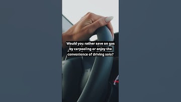 Would You Rather Carpool or Drive Solo 🤷🏽‍♂️😊 #viral #fypシ #share #drive #carpooling #fyp #shorts