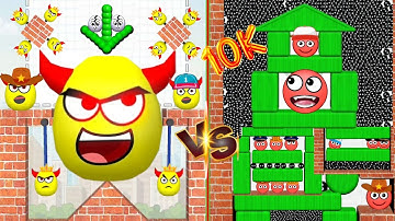 Hide Ball Brain teaser games 🆚 Draw to smash - save and rescue the doge Gameplay part 30