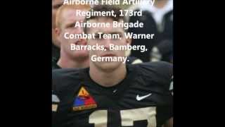 Tribute To Our Fallen Soldiers - US Army 1st Lt. Stephen C. Prasnicki, 24, of Lexington, Va.