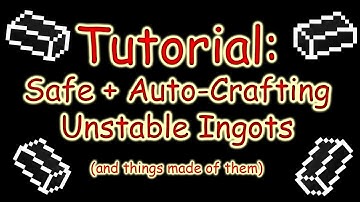 Modded Minecraft Tutorial : Unstable Ingots : SAFE AND AUTOMATED