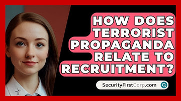 How Does Terrorist Propaganda Relate To Recruitment? - SecurityFirstCorp.com