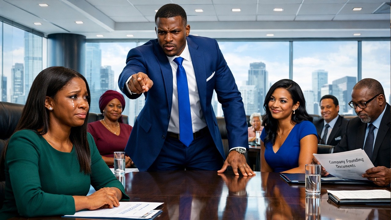Unaware His Wife Secretly Owned The $15B Company, He Fired Her At The Board Meeting And Announced...