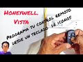 Control remoto para alarma Vista de Honeywell.