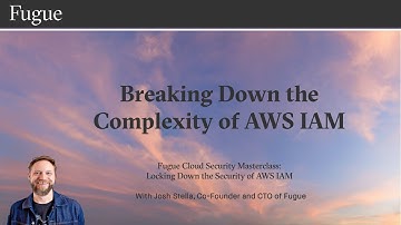 Breaking Down the Complexity of AWS IAM Security