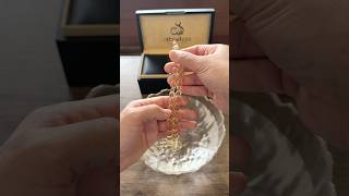 مسباح كهرمان شفاف مائي📿🔥