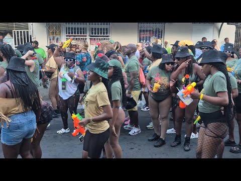 Pudaz Mr Ridge Mashing Up Dominica Carnival 🇩🇲 2026 #dominicacarnival #pudaz #Ridge #signalband 