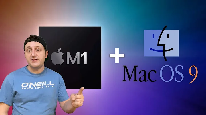 애플 실리콘 기반 Mac에서 Mac OS 9 실행하는 방법