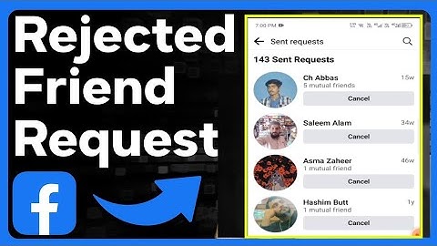 How To Check and Cancel Rejected Friend Requests On Facebook | Facebook sent Friend Request Cancel
