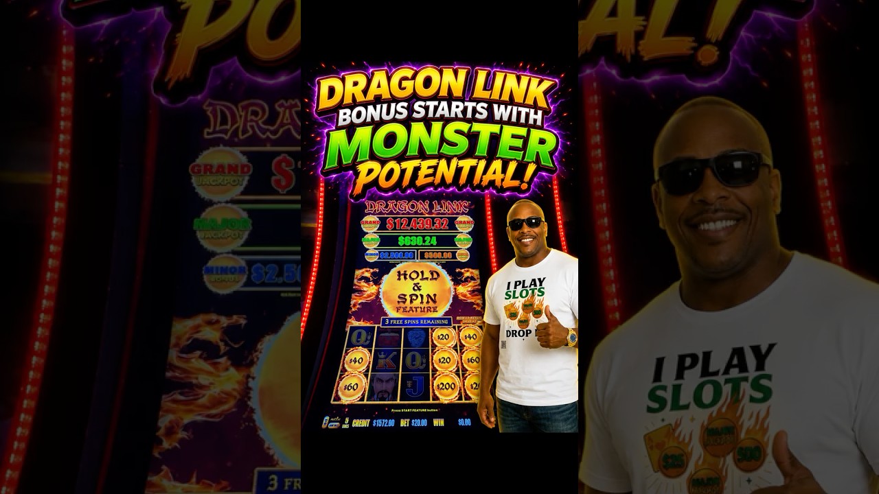 👀Dragon Link Bonus Starts With MONSTER Potential!🎰