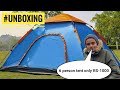 Camping tent 4person unboxing | 6 person tent | ft- @NomadicShubham