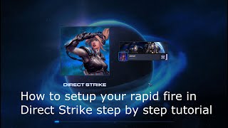 How to setup rapid fire hotkeys for Starcraft 2 arcade Direct Strike