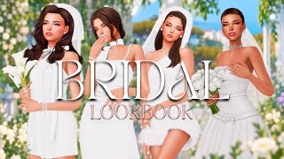 The Sims 4 Bridal Lookbook | Wedding CC Showcase   CC Links