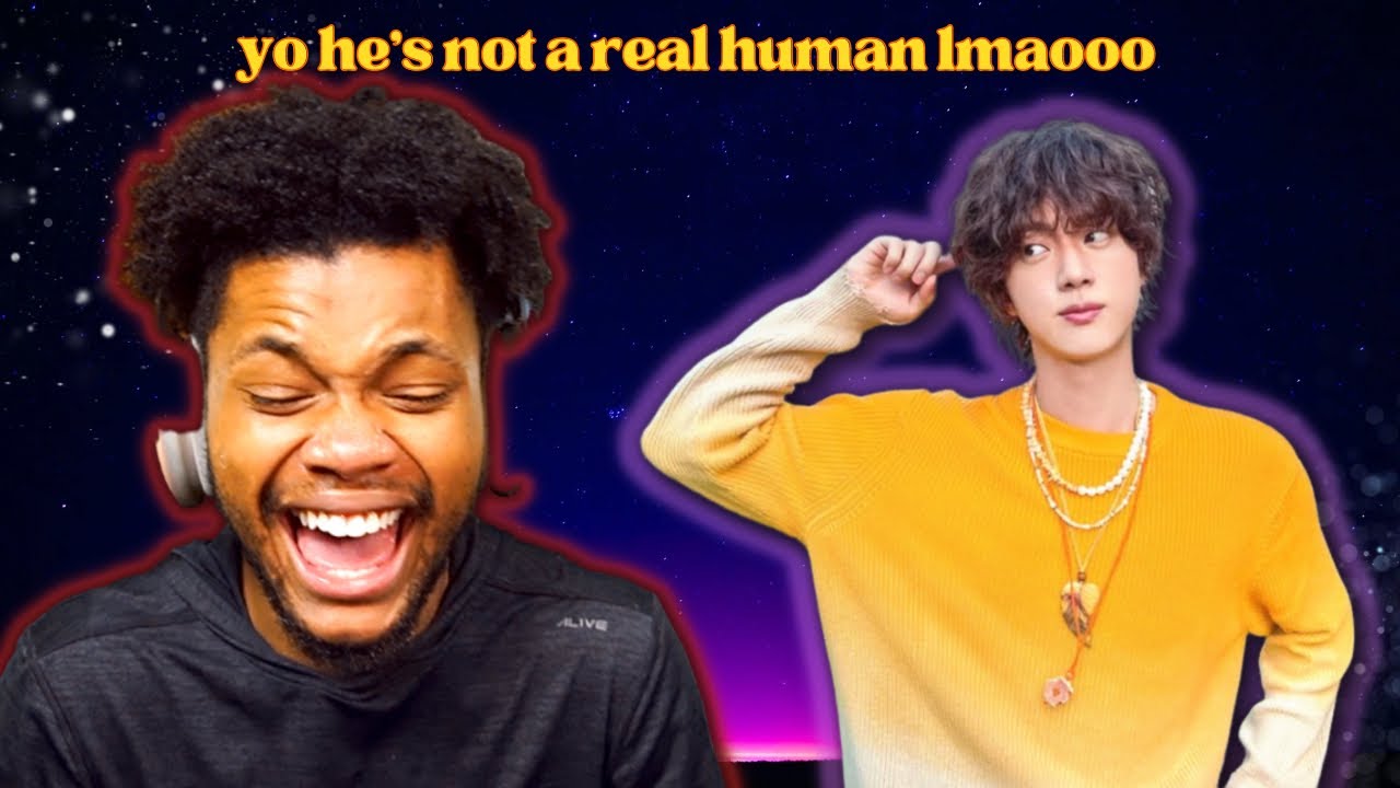 Вы не скучаете по Ким Сок Джину так, как скучаю я (реакция на сборник песен Jin из Tribe Loui BTS)