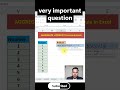 AGGREGATE + PRODUCT #excel #microsoftoffice #exceltips #dataanlysis#interviewquestions #powerquery