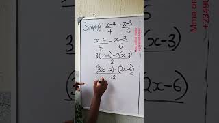 Most failed examination question#mathsreels#testandlearn #exam#standardizedtest#algebraicexpressions