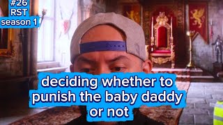 Deciding whether to punish the baby daddy or not 