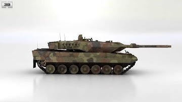 Leopard 2A6 3D model by 3DModels.org