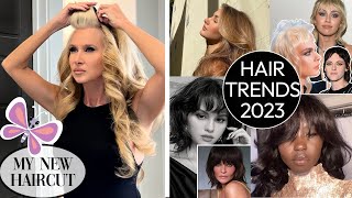 Hottest Top 10 Hair Trends of 2023 | BUTTERFLY CUT | 90s & 70s are back!!