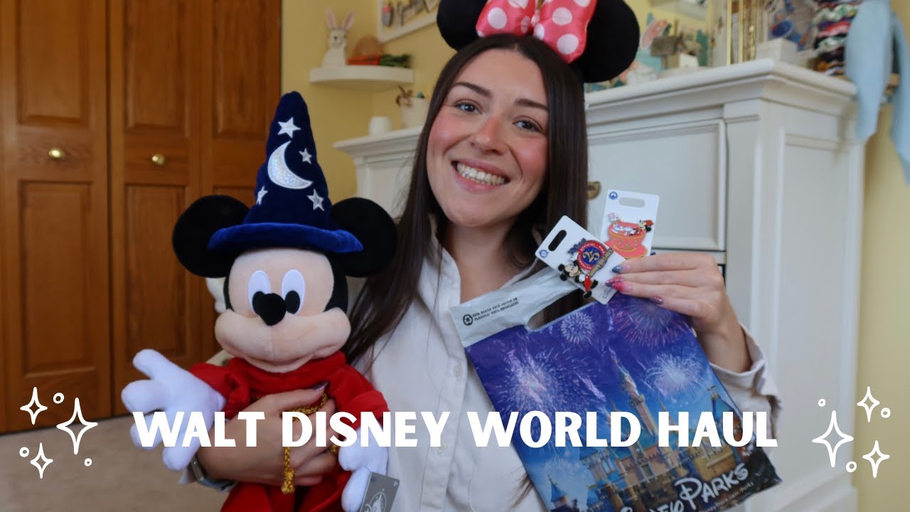 WALT DISNEY WORLD HAUL - Clothing, accessories, pins, plushies, next trip announcement & more!