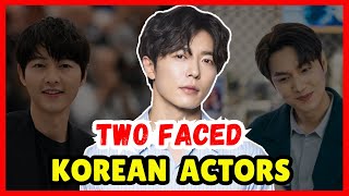 8 Two Faced Korean Actors