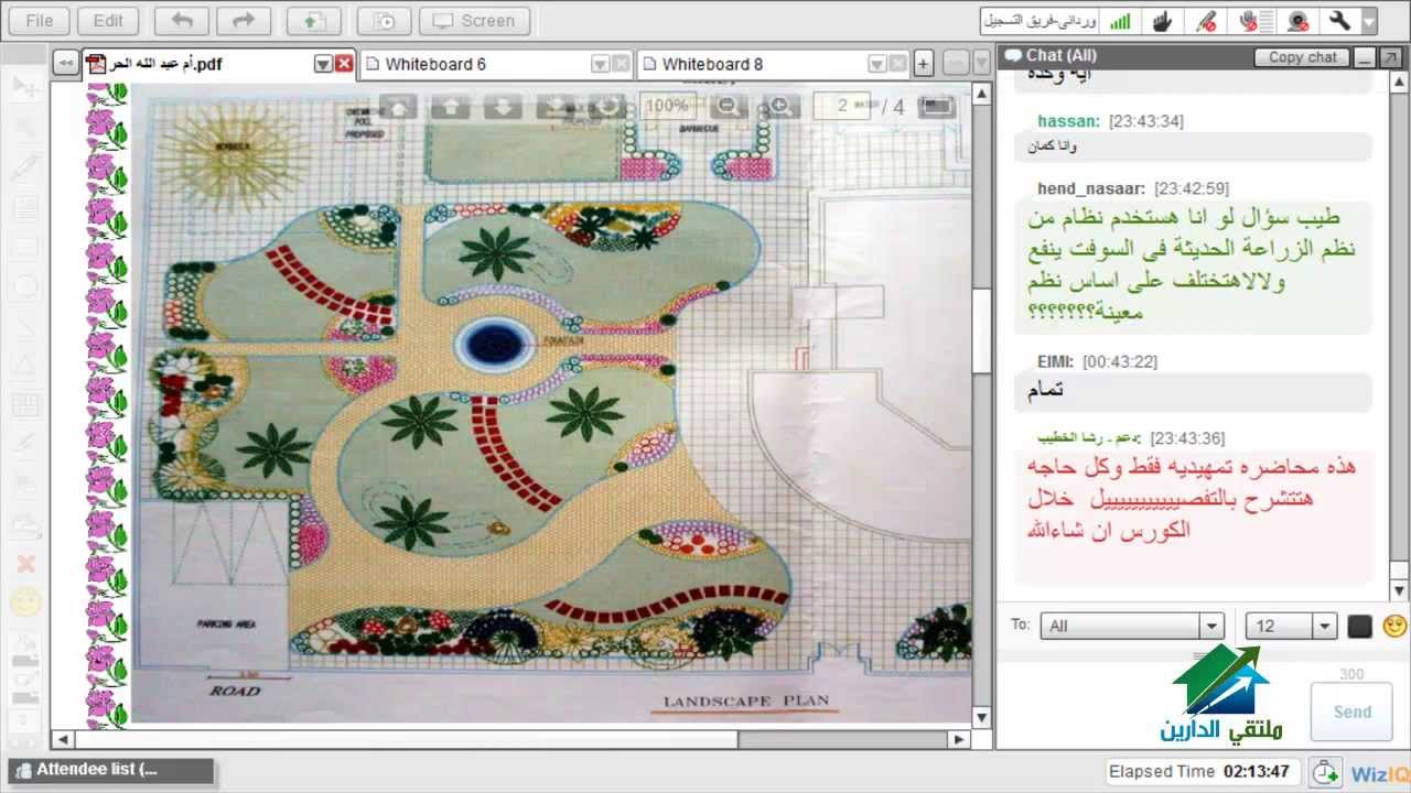 اللاندسكيب وشبكات الري | أكاديمية الدارين | محاضرة 1