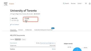 Details Search for an affiliation by name - Scopus Guide