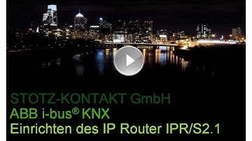 ABB i-bus KNX - Tutorial zum IP-Router
