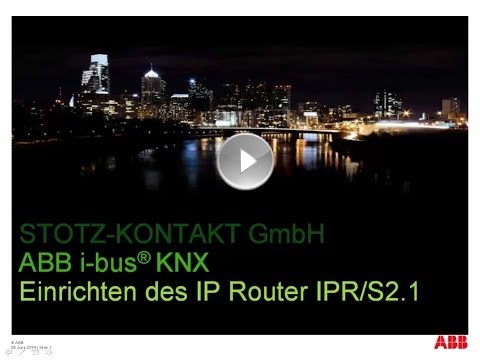 ABB i-bus KNX - Tutorial zum IP-Router