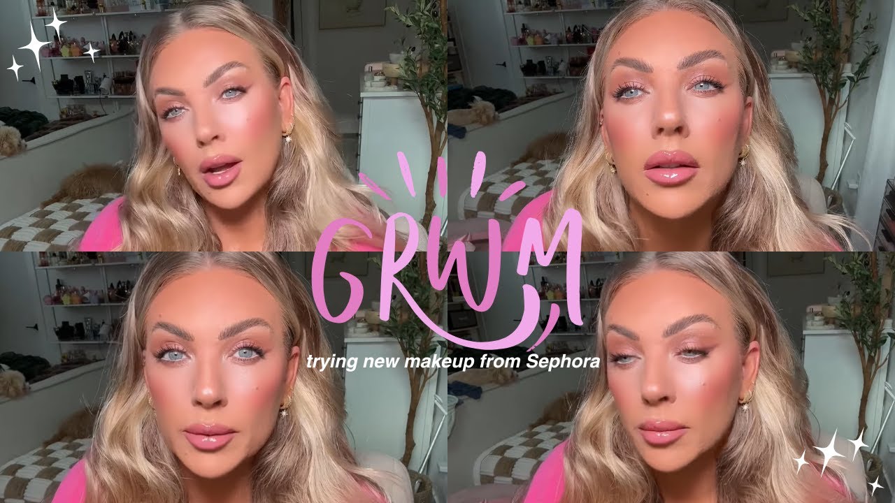 grwm: TRYING NEW MAKEUP FROM SEPHORA! 💕✨