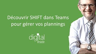 Shift la fonctionnalite de Teams pour gerer les plannings d activite des equipes
