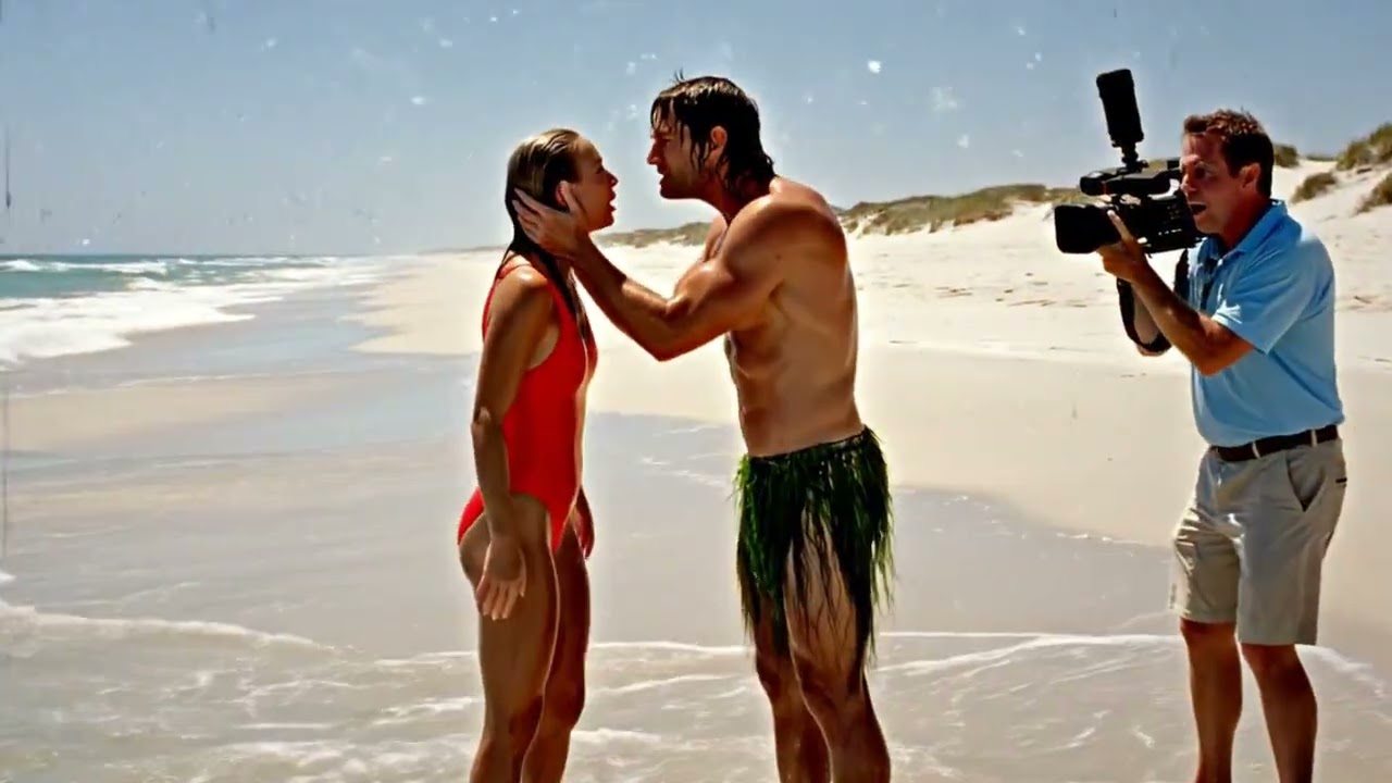 Sweet Wet Love At Dolphin Beach Cove🐬🤣 (AI. Full Screen)