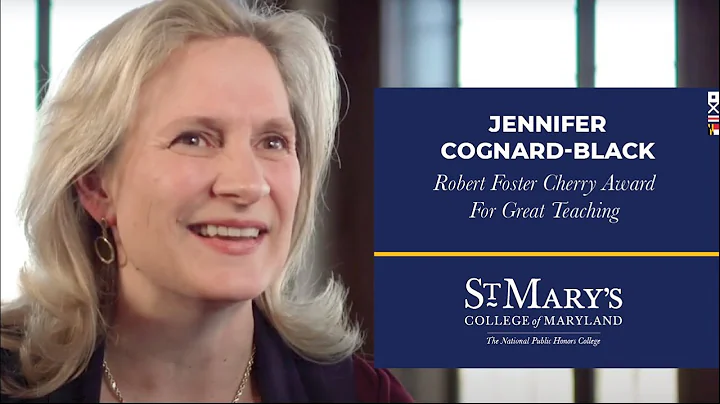 Jennifer Cognard-Black, Robert Foster Cherry Award...