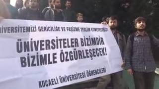 Kocaeli’de üniversiteliler yasak tanımadı