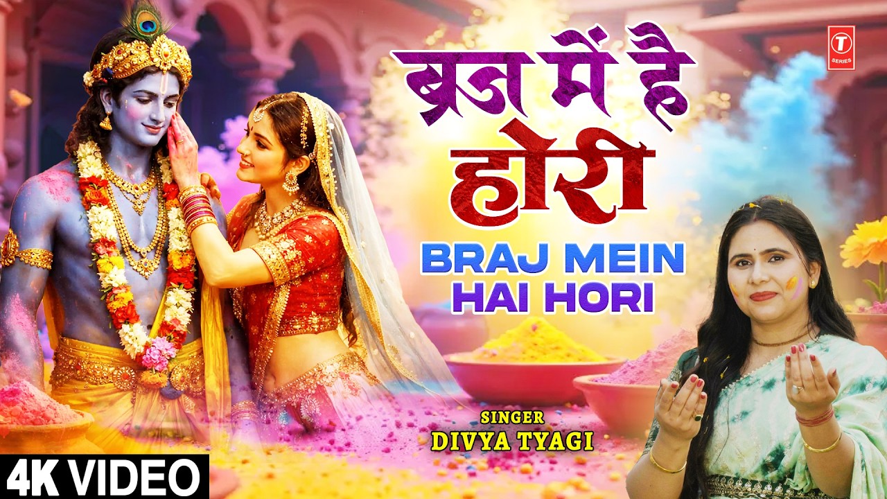 होली Speical - ब्रज में है होरी Braj Mein Hai Hori | Holi Geet 2026 |Krishna Bhajan| DIVYA TYAGI, 4K