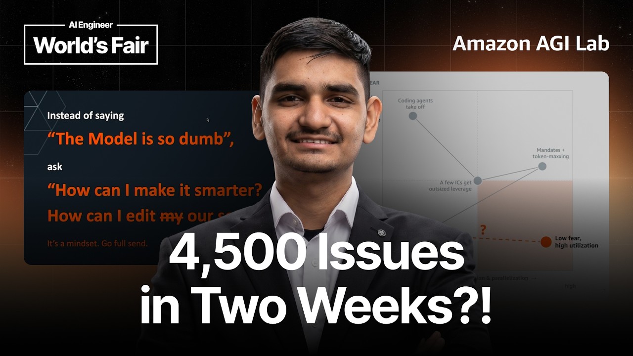 Agents, codebases, and teams — Aditya Khandelwal, Amazon AGI Lab thumbnail