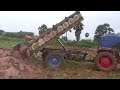 Tractor Videos | Mahindra 475 DI Gravel Unloading Video | Village Tractor Videos