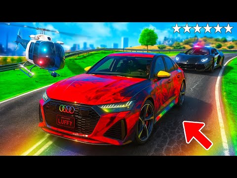 POLIZEI verfolgt STÄRKSTEN SPORTWAGEN in GTA 5! (Polizei vs. Dieb)
