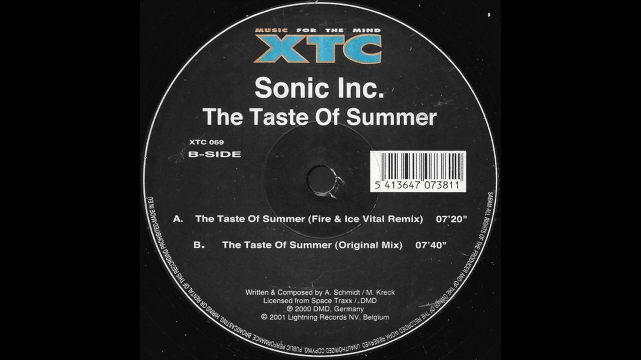 Sonic Inc. – The Taste Of Summer (Fire & Ice Vital Remix)