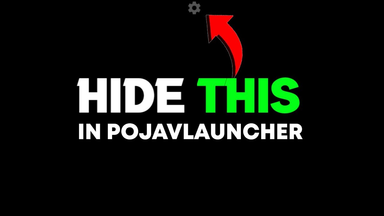 REMOVE Setting Button in PojavLauncher | Minecraft Java Edition for ...