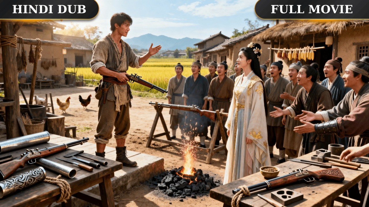 【Hindi Dub】प्राचीन काल में पहुँचा युवक, नमक और बंदूक से जीता रानी का दिल 👑🔥