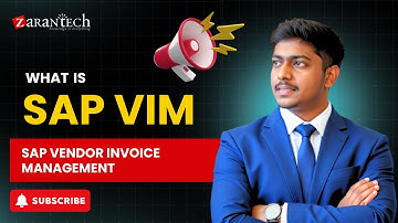 What is SAP VIM | SAP Vendor Invoice Management | ZaranTech