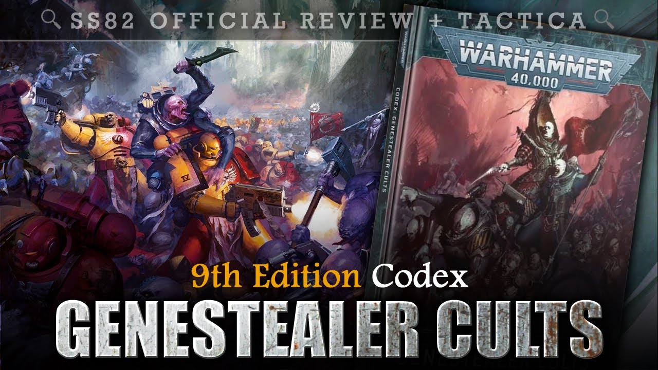 Codex Genestealer Cults - Warhammer 40K 10ème édition - Livre D'armée En Anglais - Neuf Sous Blister