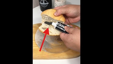 Put toothpaste on bread and you