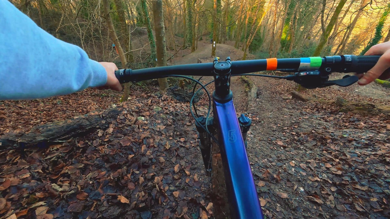 POV: professional mountain biker at 12 years old.