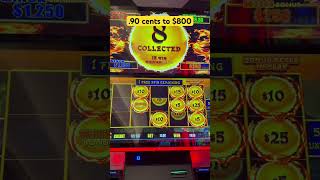 .90 Cents to $800 on Dragon Link #slots #casino #gambling #bonus