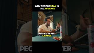 Why People Stay Average #shorts #motivation #business #success #ai #entrepreneur #discipline