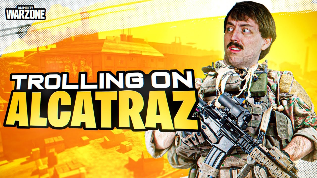 TROLLING RANDOM TEAMMATES ON ALCTRAZ (Warzone - Rebirth Island)