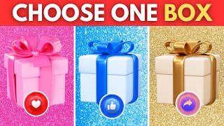 Choose your gift box 🎁✨️ 3 Gift Box Challenge : Pick a Winner!😍😂❤️ #giftbox #giftboxchallenge